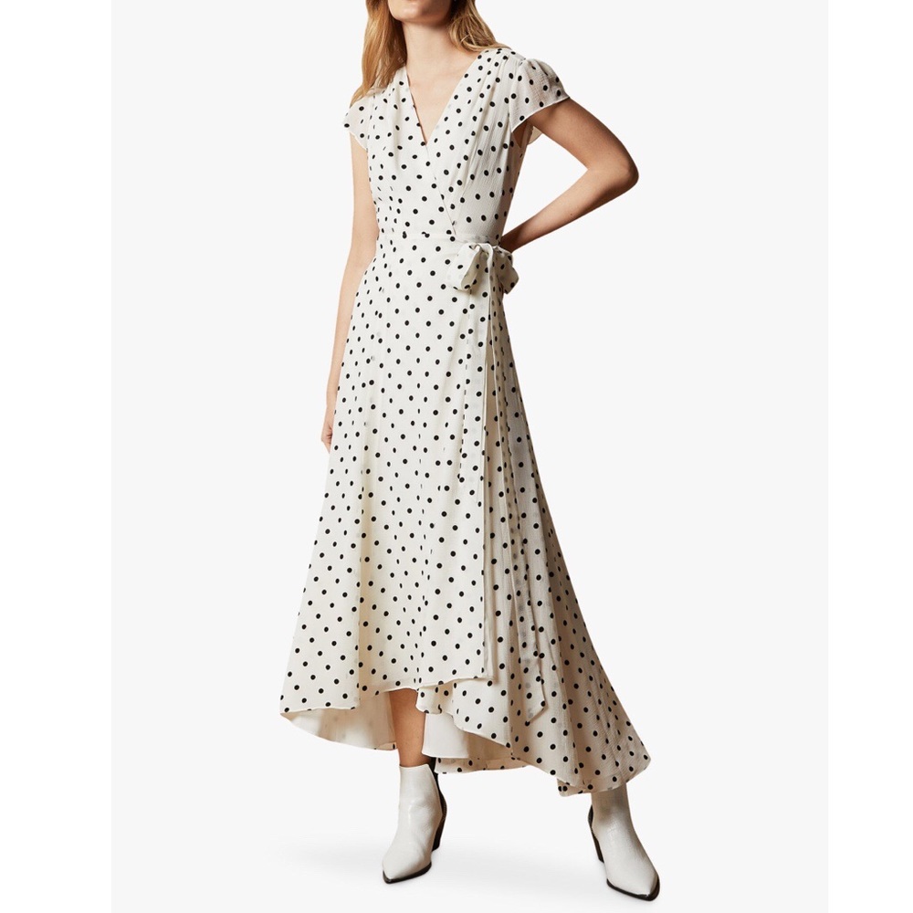 Ted Baker Cohline dress in polka dot size 3 (US size 8)